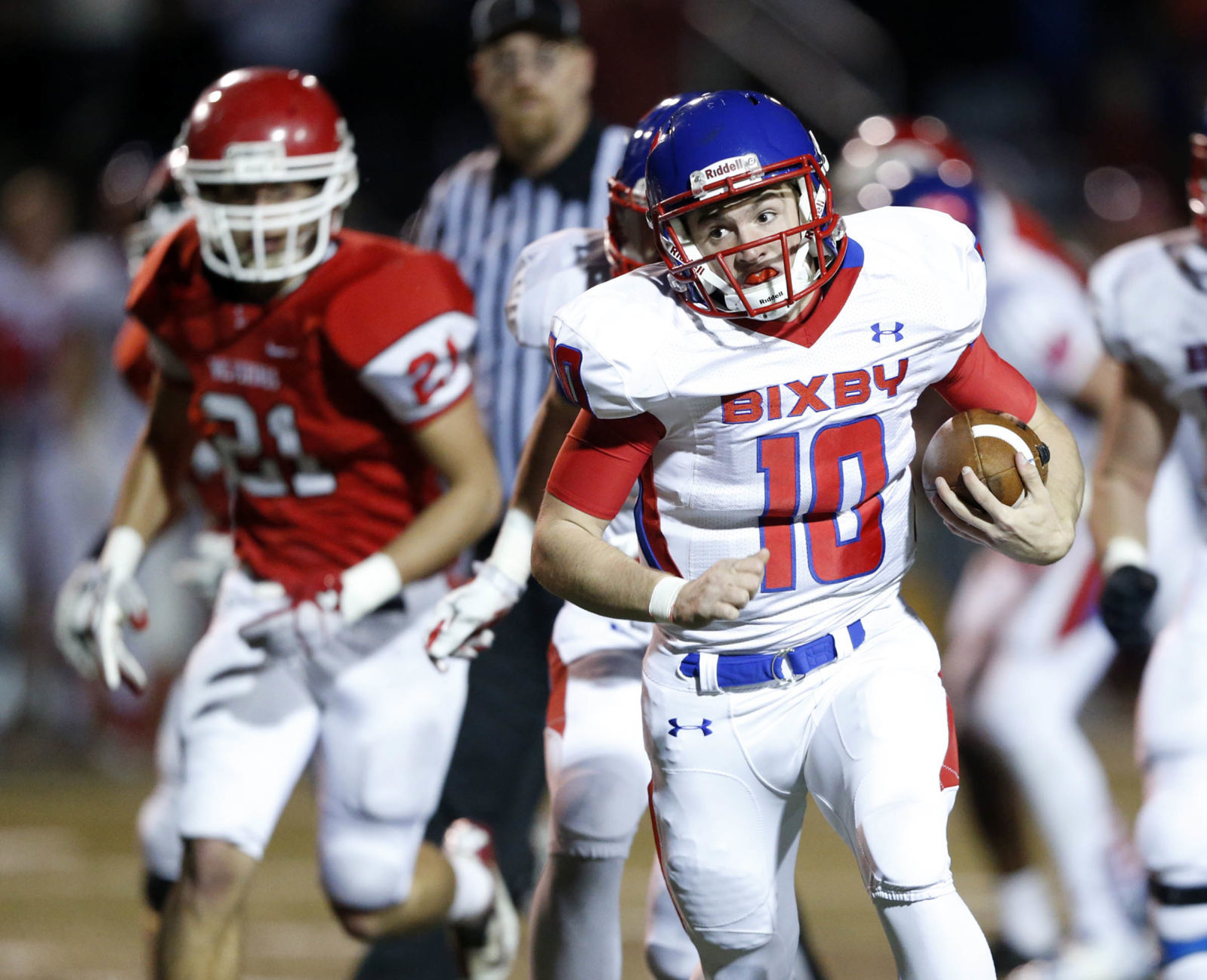 2014: No. 1 Bixby 35, No. 3 Lawton 21